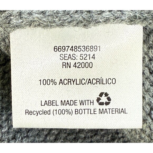 Women’s Gray Penguin Sweater Cozy Winter Holiday Quirky Whimsical Novelty Sz XL - Picture 6 of 8